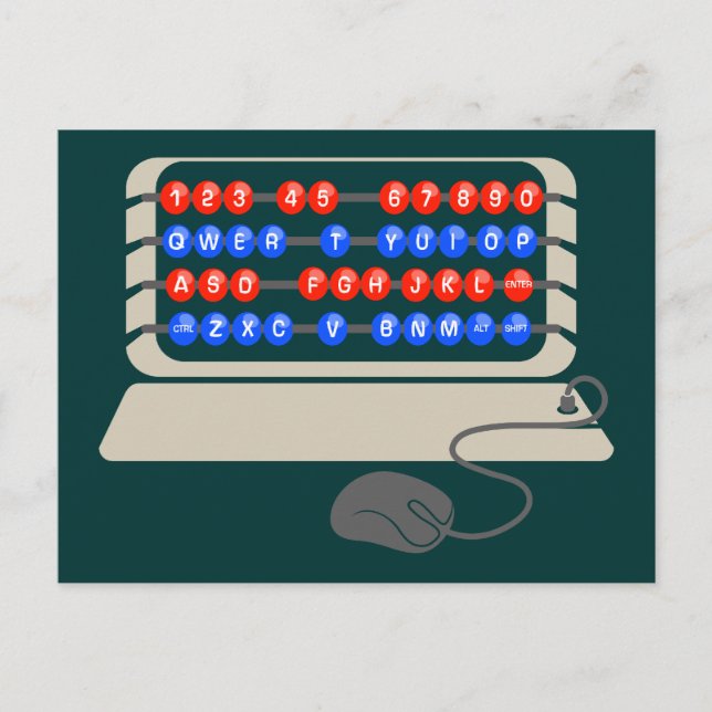 CARTÃO POSTAL QWERTY B.C. (Frente)