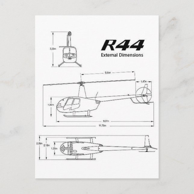 Cartão Postal R-44 Robinson (Frente)