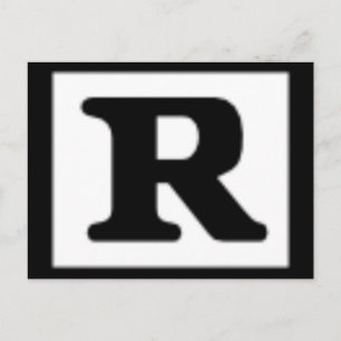 Cartão Postal R nominal, sistema de classificação