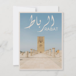 Cartão Postal Rabat - Marrocos