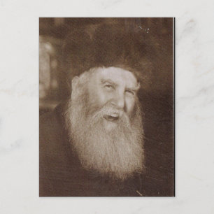 Cartão Postal Rabbi Yosef Yitzchak Schenersohn