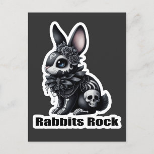 Cartão Postal Rabbit Rock