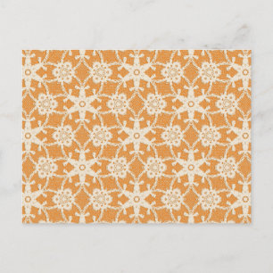 Cartão Postal Raça antiga - laranja e creme