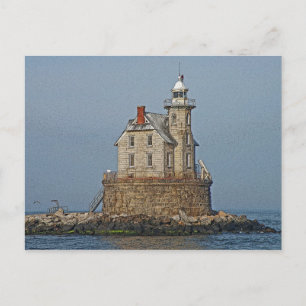 Cartão Postal Race Rock Light House