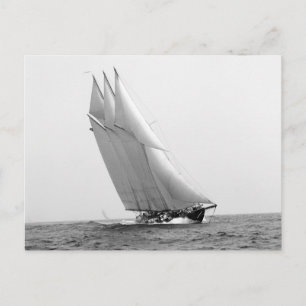 Cartão Postal Racing Yacht Atlantic, 1904