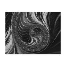 Rácio do Ouro Nautilus Branco Fractal Moderno