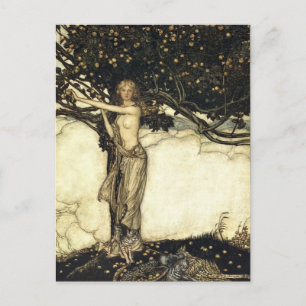 Cartão Postal Rackham's Rhinegold
