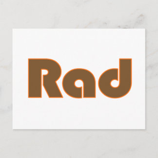 Cartão Postal Rad