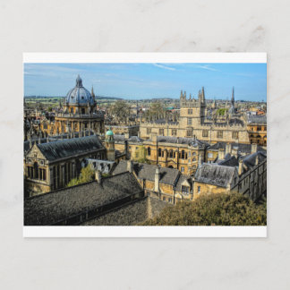 Cartão Postal Radcliffe Camera e Biblioteca Bodleian Oxford