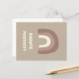 Cartão Postal Radiate Positivity