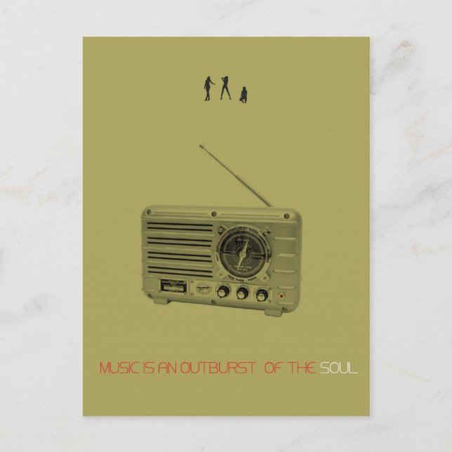 Cartão Postal Rádio (Frente)