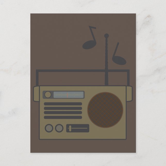 Cartão Postal Rádio (Frente)