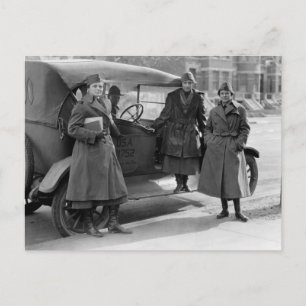 Cartão Postal Rádio feminina: 1919