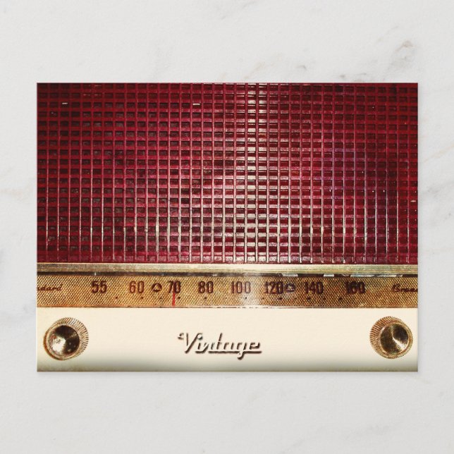 Cartão Postal Rádio retrorreflector (Frente)