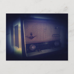 Cartão Postal Rádio Vintage