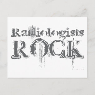 Cartão Postal Radiologistas Rock