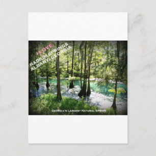 Cartão Postal RADIUM PRIMAVERAS - Albany, Geórgia
