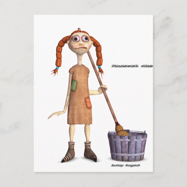 Cartão Postal Ragdoll (Frente)