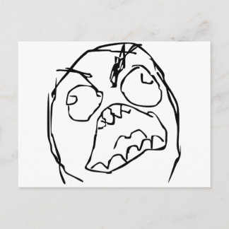 Cartão Postal Rageguy
