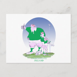 Cartão Postal râguebi irlandês, tony fernandes