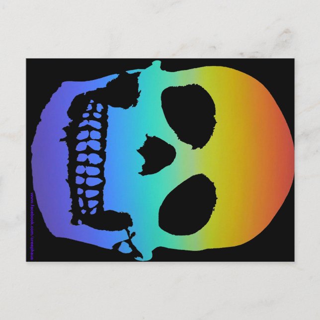 Cartão Postal Rainbone (Frente)