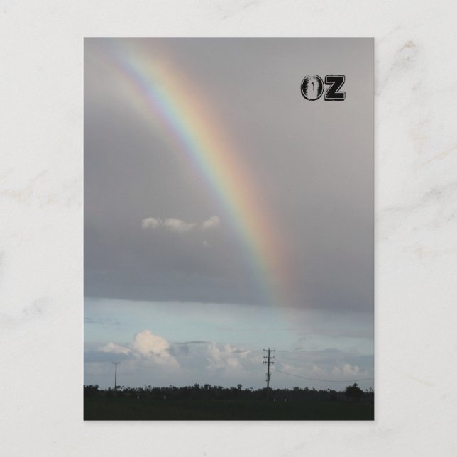 Cartão Postal Rainbow Austrália (Frente)
