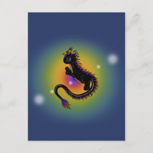 Cartão Postal Rainbow Dragon