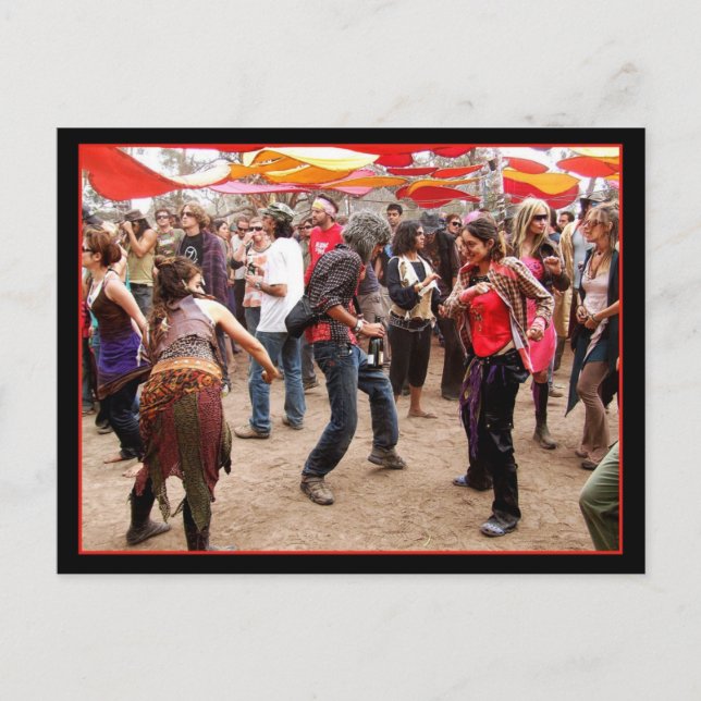 CARTÃO POSTAL RainboW GrooViN (Frente)