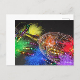 Cartão Postal Rainbow Mardi Gras