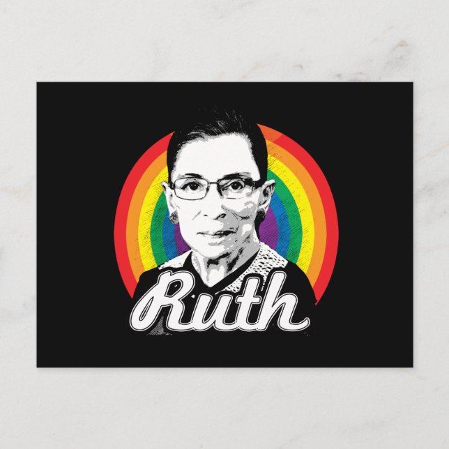 Cartão Postal Rainbow Ruth - Política LGBT - (Frente)
