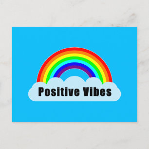 Cartão Postal RAINBOW - Víblias positivas
