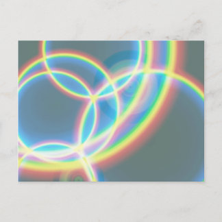 Cartão Postal Rainbows, Rainbows, Cartão-postal em qualquer luga