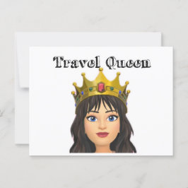 Cartão Postal Rainha das Viagens