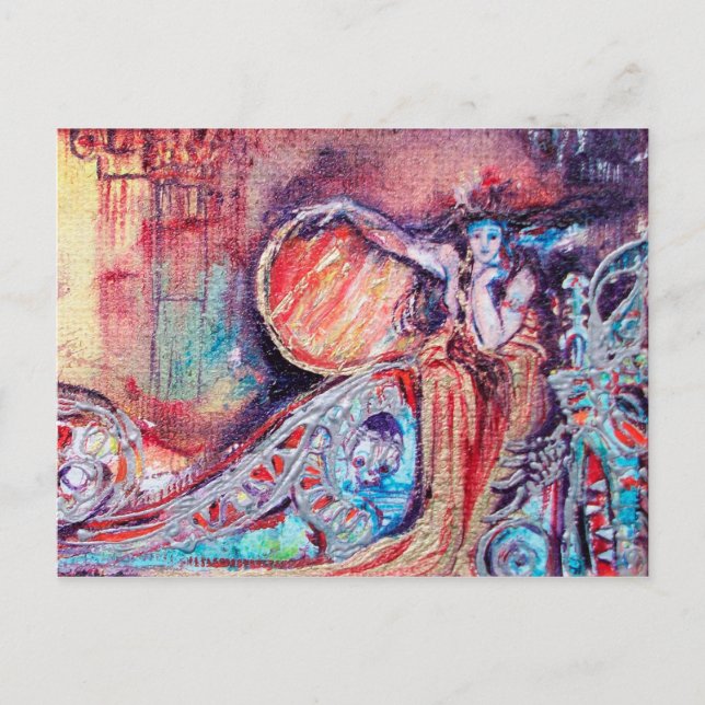 Cartão Postal RAINHA DE ARCADIA Fantasy (Frente)