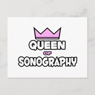 Cartão Postal Rainha de Sonografia