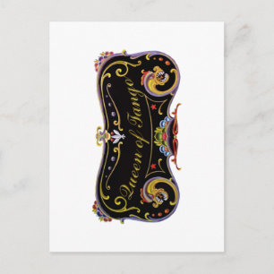 Cartão Postal Rainha de Tango design exclusivo!
