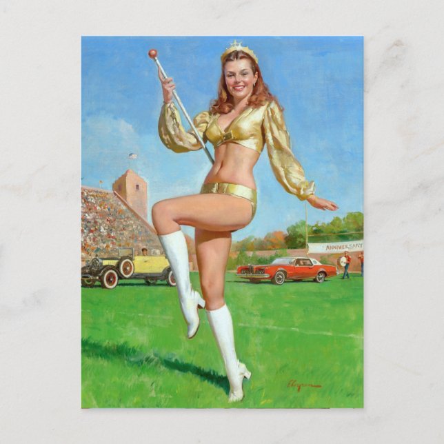 Cartão Postal Rainha do Desfile (Frente)