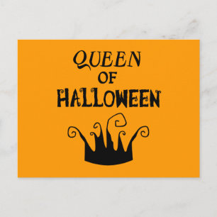 Cartão Postal Rainha do Halloween