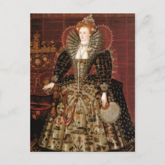 Cartão Postal Rainha Elizabeth I da Inglaterra