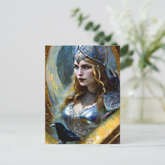 Cartão Postal rainha guerreira celta
