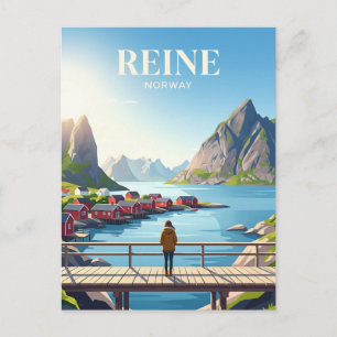 CARTÃO POSTAL RAINHA NORUEGA