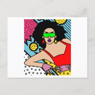 Cartão Postal Rainha Orgulhosa Inspirou