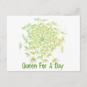 Cartão Postal Rainha Por Um Dia