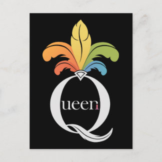 Cartão Postal Rainha Queer