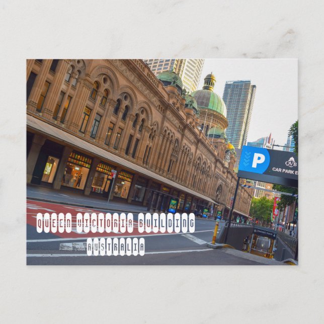 Cartão Postal Rainha Vitória (Frente)