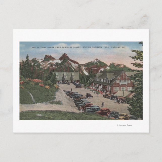 Cartão Postal Rainier National Park - Tatoosh (Frente)