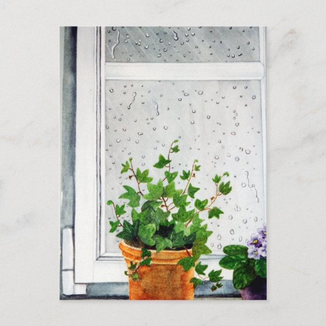 Cartão Postal Rainy Day (Frente)