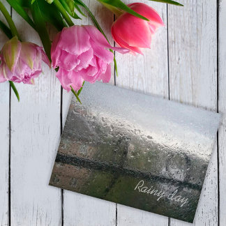 Cartão Postal Rainy day Postcard