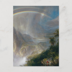 Cartão Postal Rainy Season nos trópicos