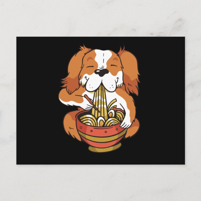 Cartão Postal Raio-comedor de cães (Frente)